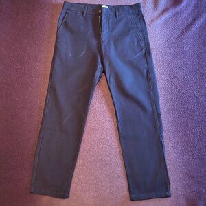 H&M No. 9 Essentials Dark Navy Blue Chino Pants | W32